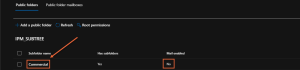 Mail-enable public folder
